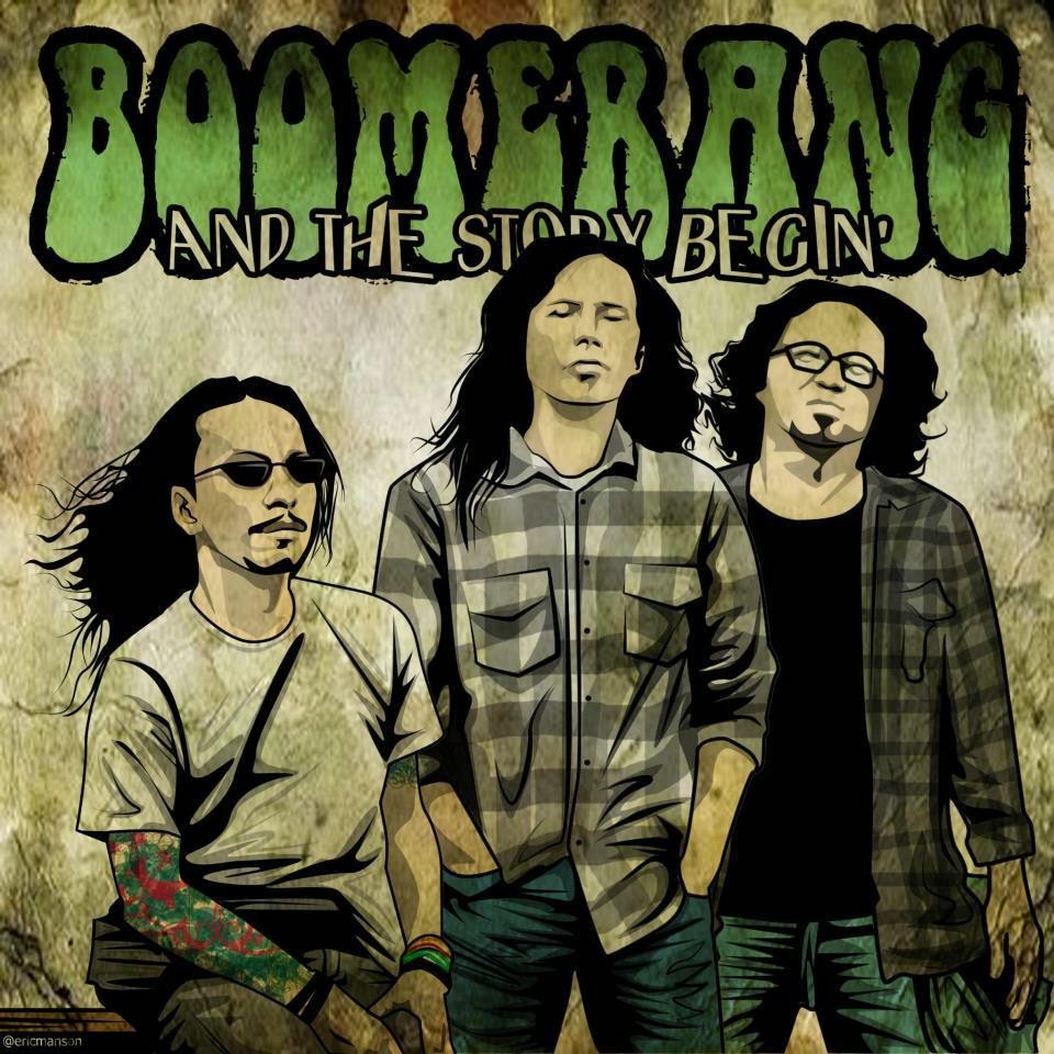 BOOMERANG juga salah satu legenda band rock tanah air dengan banyak mahakarya lagu sampai sekarang