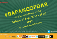 Event #Rapangopdar 10: “Kredit untuk Modal Usaha”