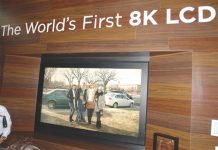 TV Resolusi 8K Pertama Seharga 1,8 Milyar Rupiah