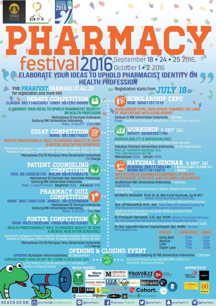 Poster Pharmacy Festival 2016 Poster Pharmacy Festival 2016