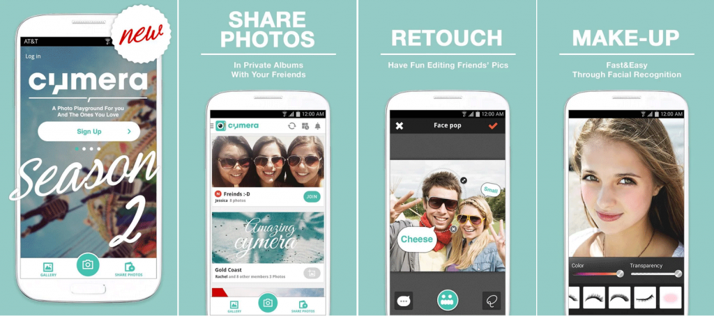 Cymera Menjadi Salah Satu 5 Aplikasi Edit Foto Terbaik untuk Handphone Android