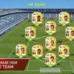 Salah satu screenshoot Game Play dari FIFA 15 Soccer Ultimate Team
