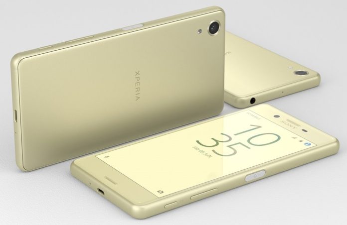 desain smartphone XPeria X