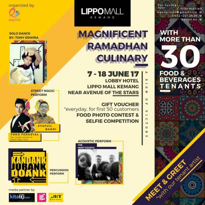 Poster promo Magnificent Ramadhan Culinary 2017