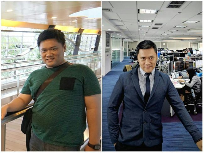 foto coach reza wahyu ismail - before after