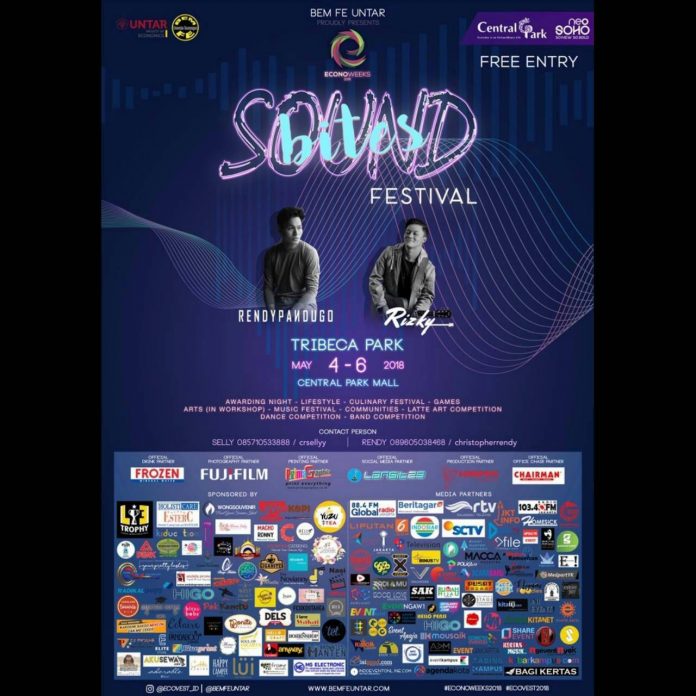 Poster event econoweeks 2018